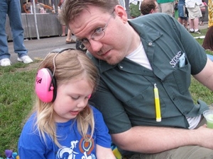 Kids Safety, Hearing Protection and Headphones at a Concert