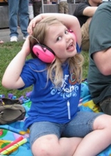 Kids Safety, Hearing Protection and Headphones at a Concert